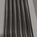 OUTXE Anti Wrinkle Straw 6 Pcs, Flat Wide Drinking Straw for Stanley Cup 40 oz 30 oz, Reusable Wrinkle Free Long Stainless Steel Metal Straw for Lip with Cleaning Brush and Carrying Bag (diameter: 10 mm, cream,pink)