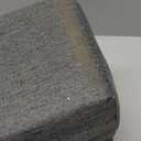Mozzeilee Gap Filler for Headboard Space Bed Seam, Mattress Extender Memory Foam Wedge Pillow with Multiple Sizes, Removable Cover (47x4x2inch,Dark Gray)