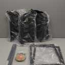 iSPECLE Expandable Can Organizer for Pantry, Large Capacity 60 Cans Can Storage Organizer Pantry Rack, Auto Rolling Dispenser & Stackable Metal Wire Holder for Deep Pantry Shelves, Black