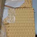 Greenstell Laundry Hamper with Wheels, No Install Needed, 90L Divided Handwoven Hampers & 2 Removable Liner Bags, Synthetic Rattan Clothes Laundry Basket with Lid & Handles, Foldable Hampers Natural (90L: 18.3x13.5x26.4 Inches)