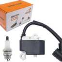 575803501 Ignition Coil with Spark Plug Fit for Jonsered 2036 2040 CS2036 CS2040 CS2234 CS2238 GZ380 Husqvarna 235 240 236 235E 236E Replace 545199901 530039143