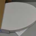 Elongated Toilet Seat 18.5" - Soft Close, Durable PP Toilet Seat, Easy Installation & Removal, Fits Most Toilet Bowls