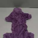 Fuzzy Dog Sweaters for Large Dogs Dog Hoodie, Size S, Purple
