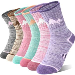 ANTSANG Kids Toddlers Boys Girls Merino Wool Hiking Athletic Thermal Warm Winter Socks (S)