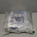 Geetery Plastic Sofa Seat Cushion Covers PVC Waterproof Couch Covers Furniture Sofa Seat Slipcover for Against Cat Dog Clawing Scratching, 28x28x9 Inch(Clear,5 Pcs)