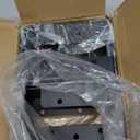 4 Pcs Concealed Joist Hangers, 4"x6" Outdoor Trim Concealed Flanges, Q235B Steel Powder Coated Concealed Mount Joist Hangers for 4"x6" Beam Swing