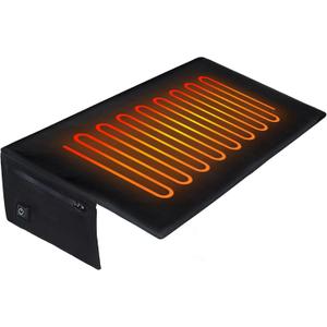 Heated Camping Chair Pad, Heated Seat Cushion, 17" Portable Heated Stadium Seats for Bleachers, Lightweight USB Stadium Seat Cushion Heating Seat Pad (Battery Not Included) (19in)