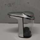 Automatic Soap Dispenser, Touchless Dish Soap Dispenser 17oz/500ml with Infrared Sensor, 5 Adjustable Soap Levels, Liquid Dispenser for Bathroom Kitchen (Silver)