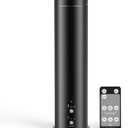 Waterless Essential Oil Diffuser Large Room Scent Diffuser for Home, Office, Hotel and Spas - Aromatherapy Diffuser Fragrance Oil Machine, Remote Control, Timer, Black