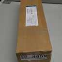 H.VERSAILTEX Double Curtain Rods for Windows 16.2 to 90.6 Inches 3/4 inch Diameter Adjustable Decorative Telescoping Double Curtain Rod with Brackets Heavy Duty Splicing Double Curtain Rods, Black