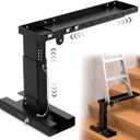 Ladder Leveler Pro, for Extension Ladders and Single, Ladder Leveler for Stairs, Adjustable Length 20 "-29.6" and Height Range 10.5 "-17.7" Heavy Duty Ladders Lifter Stabilizer Platform