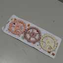 3 Pack Ring Teether Baby Infant Toys, Baby Essentials, Silicone Teething Ring Toys for Babies 0-6 Months, Seposeve Toddler Teethers 6-12 Months 12-24 Months, Infant Teething Relief, Purple Pink White