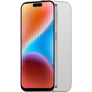 Unlocked 3G Mobile Phone, 6.6-inch Screen 16GB ROM (SD to 128GB), Dual SIM Dual Cameras, Android 10.0 OS, Face ID Cell Phones (White)