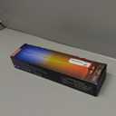 luckystyle Smart RGB+IC Corner Floor Lamp,Bright LED Tall Modern Floor Lamp with APP and Remote,Ambient Lighting Color Changing Standing Lamps with Music Mode and Timing for Living Room,Bedroom,Party (Black)