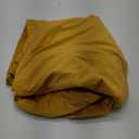 MIULEE Velvet Curtains 84 inches 2 Panels - Luxury Blackout Curtains for Bedroom Living Room Thermal Insulated Fall Decor Super Soft Window Drapes Rod Pocket & Back Tab, Mustard Yellow