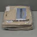 OIAHOMY Storage Cubes, 13 Inch Cube Storage Organizer, Collapsible Storage Bins, Baskets for Organizing, Storage Bins for Shelves-Brown, 2-PACK