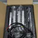 SOROP 8 Inch Retaining Wall Lights 5W LED Hardscape Lighting IP66 Waterproof Low Voltage Step Lights 2700K Landscape Lights Outdoor for Patio Walls Stairs with Connectors, 8 Pack