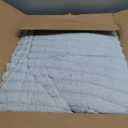 Bedsure GentleSoft King Size Blanket for Bed - Cozy Soft Blankets for Women, Cute Large Fleece Throws for Girls, Light Grey, 108x90 Inches