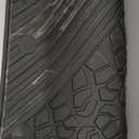 LASFIT Trunk Mat for Jeep Wrangler JL 2018-2025 2026 4 Door Cargo with SUBWOOFER, All Weather TPE Custom Fit Cargo Mat Fit for Flat Load Floor Gas Type, Black (Not for JK/Not PHEV/Not 2-Door)