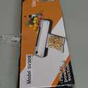 Vacuum Sealer Machine 75KPa Food with 6-in-1 Dry/Moist Modes & Digital Timer, Compact Lightweight Design, Built-in Cutter + 10 Bags (Black Silver)