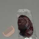 Clip in Bangs, Synthetic French Bangs Hair Clip, Ash Blonde Fake Bangs Fringe with Temples Hairpieces for Women Natural Curved Hair Extensions for Daily Wear