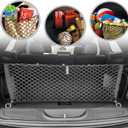 Envelope Style Trunk Mesh Cargo Net - for Jeep Grand Cherokee 2011-2025 Car Accessories - Premium Trunk Organizers and Storage - SUV Truck Cargo Nets - Vehicle Carrier Organizer for Cherokee WK