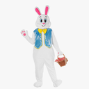 Morph Easter Bunny Costume Adult Rabbit Mascot Outfit Bunny Suit for Adults - Perfect for Easter Costumes and Events  XL
