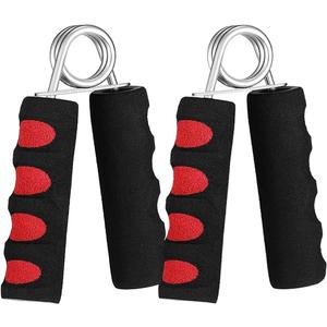 BOOMIBOO Hand Grip Strengthener, Hand Soft Foam Manual Exerciser, Rapid Increase of Wrist, Forearm and Finger Strength Exercise Equipment, 2 Pack