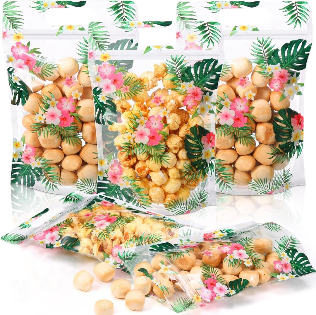 Ronvir 50Pcs Small Gift Bags, Recycled Paper Sacks, Easter Gift Bags, Perfect For Party, Birthday, Goodie, Treat, Mother's Day, Graduation, 8.4x6.1x3.14 Inch,