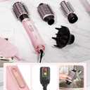 Farery 4-in-1 Rotating Blow Dryer Brush Set | Oval Volumizing Barrel, 1.5" & 2" Rotating Brushes, and Diffuser | All-in-One Hot Air Brush for Fast Drying, Volumizing, and Smoothing