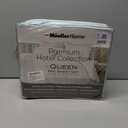 Mueller Luxury 6 Piece Queen Bed Sheets Set - Ultra-Soft 1800 Series, Cooling & Breathable Hotel Quality Bedding, Deep Pocket up to 16" - Hypoallergenic, Wrinkle-Resistant, Oeko-TEX, Aqua