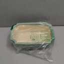 Bonsai Tree Pot 11.6 Inch - Ceramic Succulent Pots, Bonsai Planter for Indoor Outdoor, Decorative Plant Pot with Drainage Hole, Rectangular Flower Pot, Home Garden Decor, Garden Gifts, Green