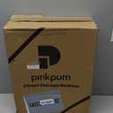 Pinkpum 6 Pack Closet Organizers Storage Bins, Stackable Plastic Drawer Basket for Clothing, Stackable Storage Bins Shelf Storage Container for Closet Wardrobe Bedroom Bathroom Office White