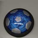 Hover Soccer Ball Boy Toy, Air Powered Floating Hover Soccers with LED Light, Kids Training Soccer Ball Indoor Outdoor Game, Birthday Gifts for Age 3 4 5 6 7 8-10 Years Old Boys Girls (Blue)