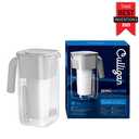 Culligan with ZeroWater Technology 8-Cup Water Filter Pitcher Includes 5-Stage Advanced Water Filter, IAPMO Certified to Reduce Lead, Total PFAS (Forever Chemicals), Mercury, Fluoride, and Chlorine