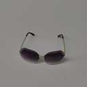 FEISEDY Women Oversized Rimless Sunglasses Diamond Cutting Lens Sun Glasses B2569