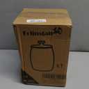 Folinstall 1 Gallon Glass Cookie Jar, Large Glass Jar with Airtight lid, Glass Food Storage Container for Cookies, Candy, Flour, Dog Treats, Coffee, Laundry Room Storage & Pantry