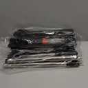 Push Broom Outdoor Heavy Duty,Masthome 24" Push Broom with Stiff Bristles,Heavy Duty Garden Broom,Outdoor Stiff Sweeping Broom for Garage Yard Patio Deck Concrete Wood Stone Floors Scrub and Cleaning