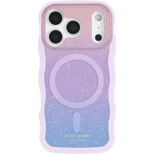 kate spade new york iPhone 17 Pro Case - Compatible with MagSafe - Designer Phone Case - Opal Glitter