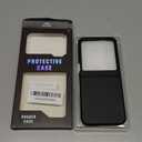 for Motorola Razr 2024/2025 Case, for Moto Razr 2025/2024 Phone Case [Screen Protector][Hinge Protection] – Dual-Layer Slim Cover with Soft TPU & Hard PC, Anti-Scratch Shockproof Cover - Black