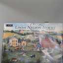 Lang Linda Nelson Stocks 2026 Wall Calendar  13.4"  12", 12-Month Calendar with Stapled Binding, Linen-Embossed Americana Art, Nostalgic Small-Town & Countryside Scenes