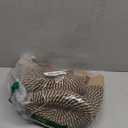 Goodpick 2pack Jute Rope Hanging Basket - 7.87" x 7" Small Woven Fern Wall Hanging Basket Flower Plants, Woven Storage, Black and Jute