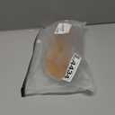 OYOANGLE Women's Pearl Decor Clear Straps Open Toe Flat Sandals Leather Outdoor Beach Sandals, Size 41, Apricot