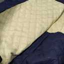 CYCMACO Waterproof Couch Cover for Pets, Sofa Covers for 3 Cushion Couch Washable, Non Slip Couch Covers for Dogs with Side Pockets Elastic Straps, Quilted Couch Covers for Sofa (Sofa, Navy Blue)