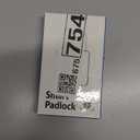 Fingerprint Padlock eLinkSmart Combination Lock Keyless Locker Lock for Gym Locker Backpack Suitcase Luggage Small Metal Gym Padlock P8 Gray