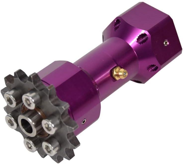 Center Shaft Sleeve for Surron Light Bee X, Sur Ron Drive Shaft Axis Bottom Sleeve Surron Accessories for Surron Electric Dirt Bike (Purple)