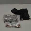 Kerecsen Reading Glasses 5 Pairs Fashion Ladies Readers Spring Hinge with Pattern Print Eyeglasses for Women (Mix Color 4, 2.00)