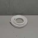 TMH Metal Door Weather Stripping - Magnetic Kerf Door Seal Kit, Full Set 36" x 84" - White Kerf Weather Stripping
