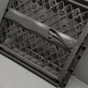 MYPET North States Paws Portable Pet Gate: 26-40" Wide. Pressure Mount. No Tools Needed. Made in USA, 23" Tall, Expandable, Durable Dog Gates for Doorways, Fieldstone Gray