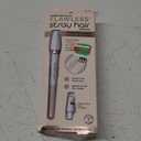 Finishing Touch Flawless Stray Hair Remover, Precise Micro-Blade Hair Removal Tool, Designed to Painlessly Cut Stray Hairs from Chin and Lips to Fingers and Toes, for All Skin Types (White)